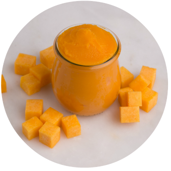 Butternut squash puree